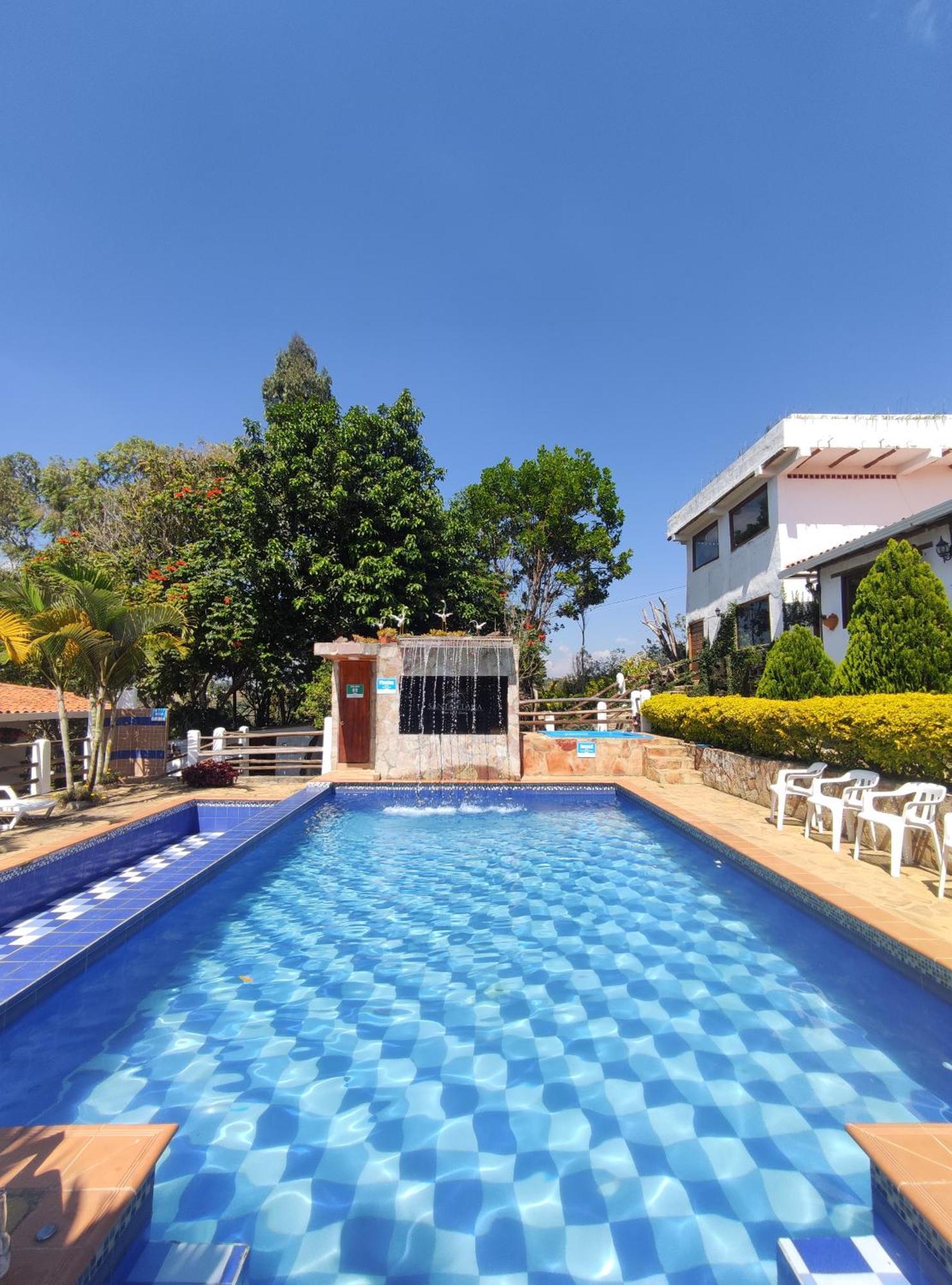 Hotel Boutique Santa Clara Mesa De Los Santos Лос Сантос Екстериор снимка