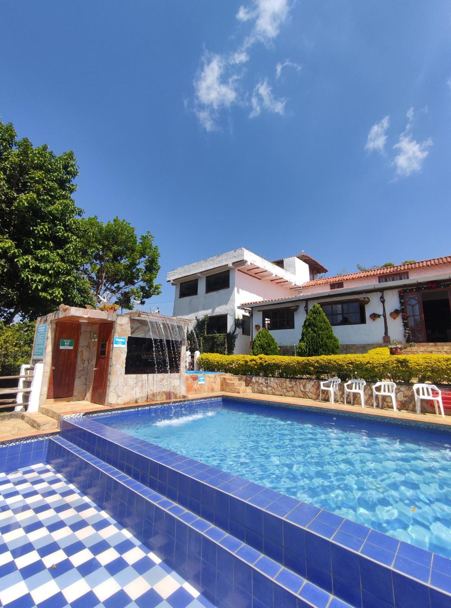 Hotel Boutique Santa Clara Mesa De Los Santos Лос Сантос Екстериор снимка