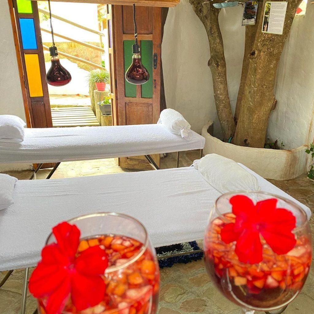 Hotel Boutique Santa Clara Mesa De Los Santos Лос Сантос Екстериор снимка